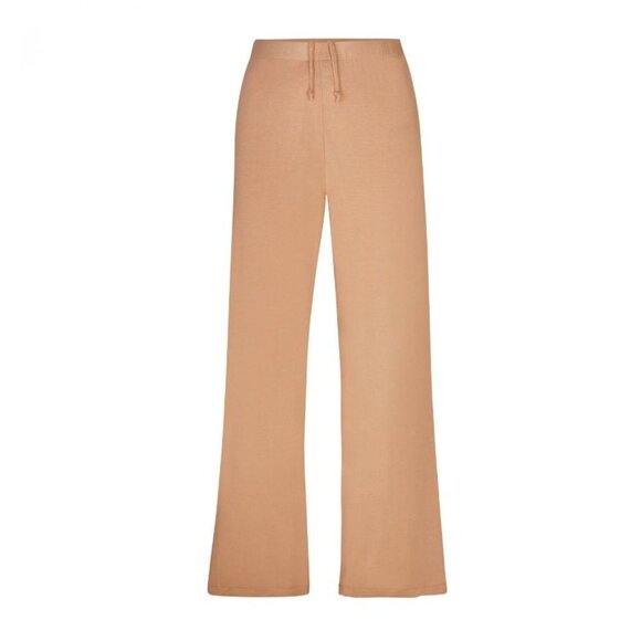 SKIMS Wide Leg Sleep Pant OCHRE 4XL - Picture 1 of 4